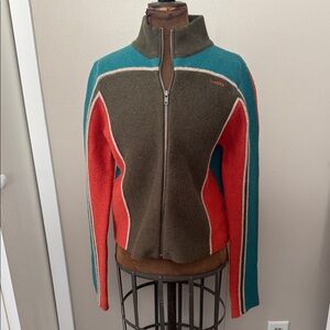 Lucky Brand Multicolor Bomber Jacket